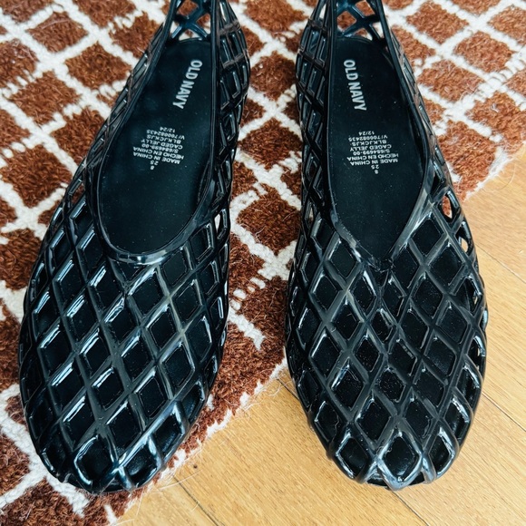 OLD NAVY Jelly Lattice Ballet Flats - Picture 2 of 6